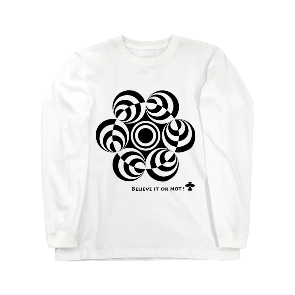 シュウのミステリーサークル06（ブラックver） Long Sleeve T-Shirt