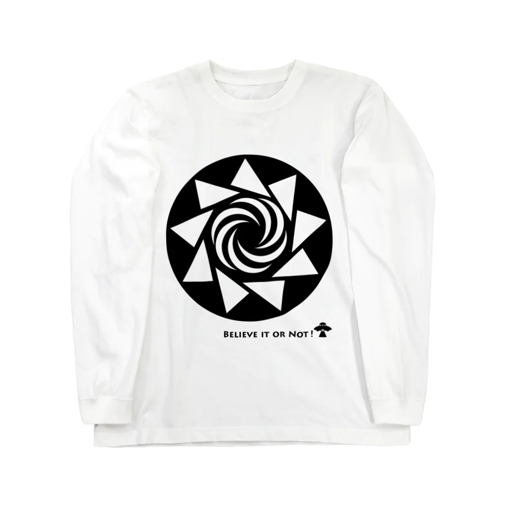 シュウのミステリーサークル08（ブラックver） Long Sleeve T-Shirt