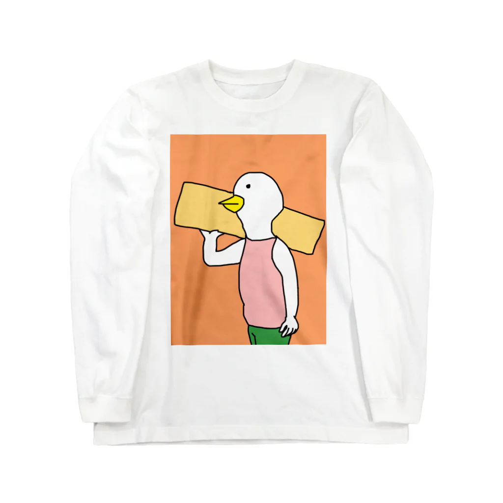 heidi1203の白鳥親方 ロングスリーブTシャツ