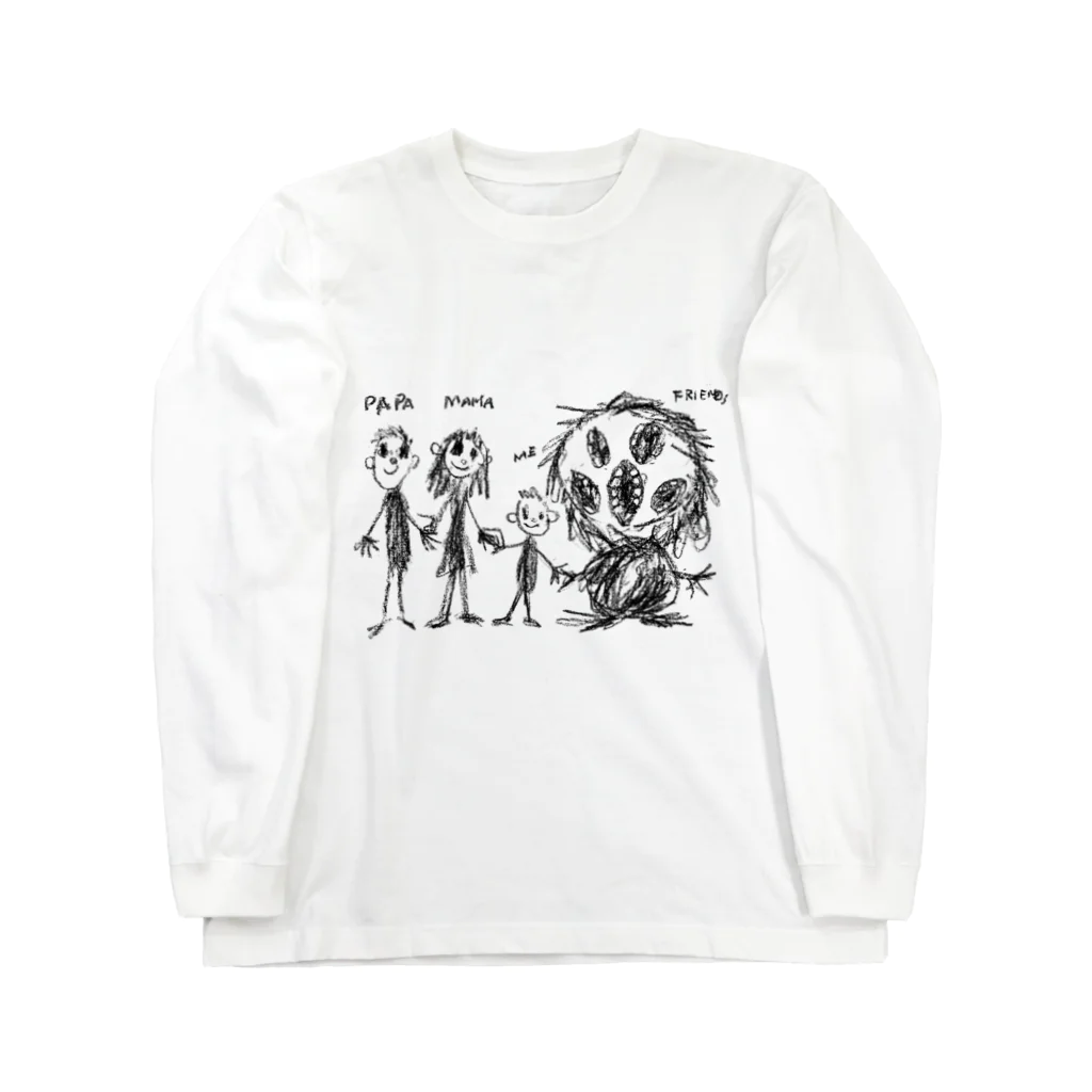 ponsukeのFamily ＆Friends Long Sleeve T-Shirt