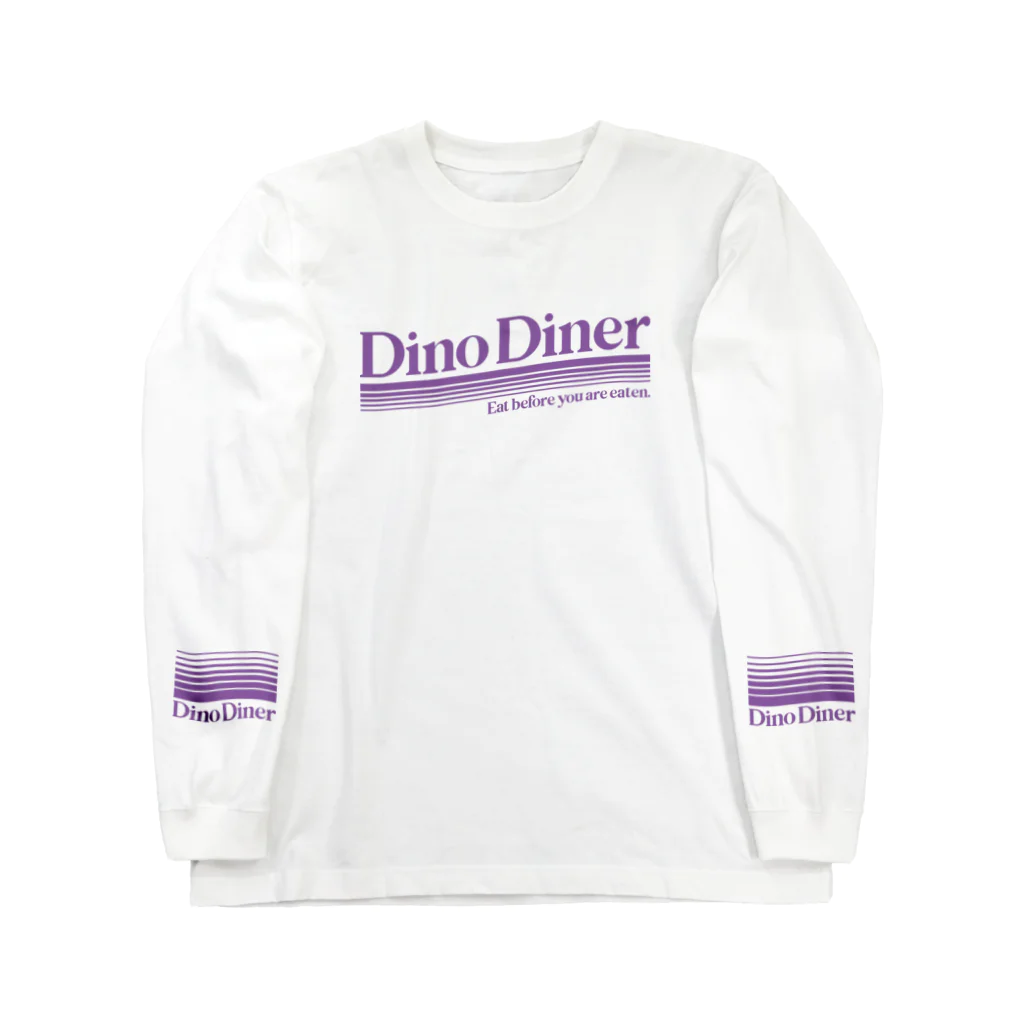 Parallel Imaginary Gift ShopのDino Diner ロングスリーブTシャツ