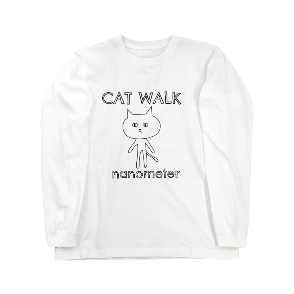 nanometerのnanometer『CAT WALK』ロングTシャツ Long Sleeve T-Shirt