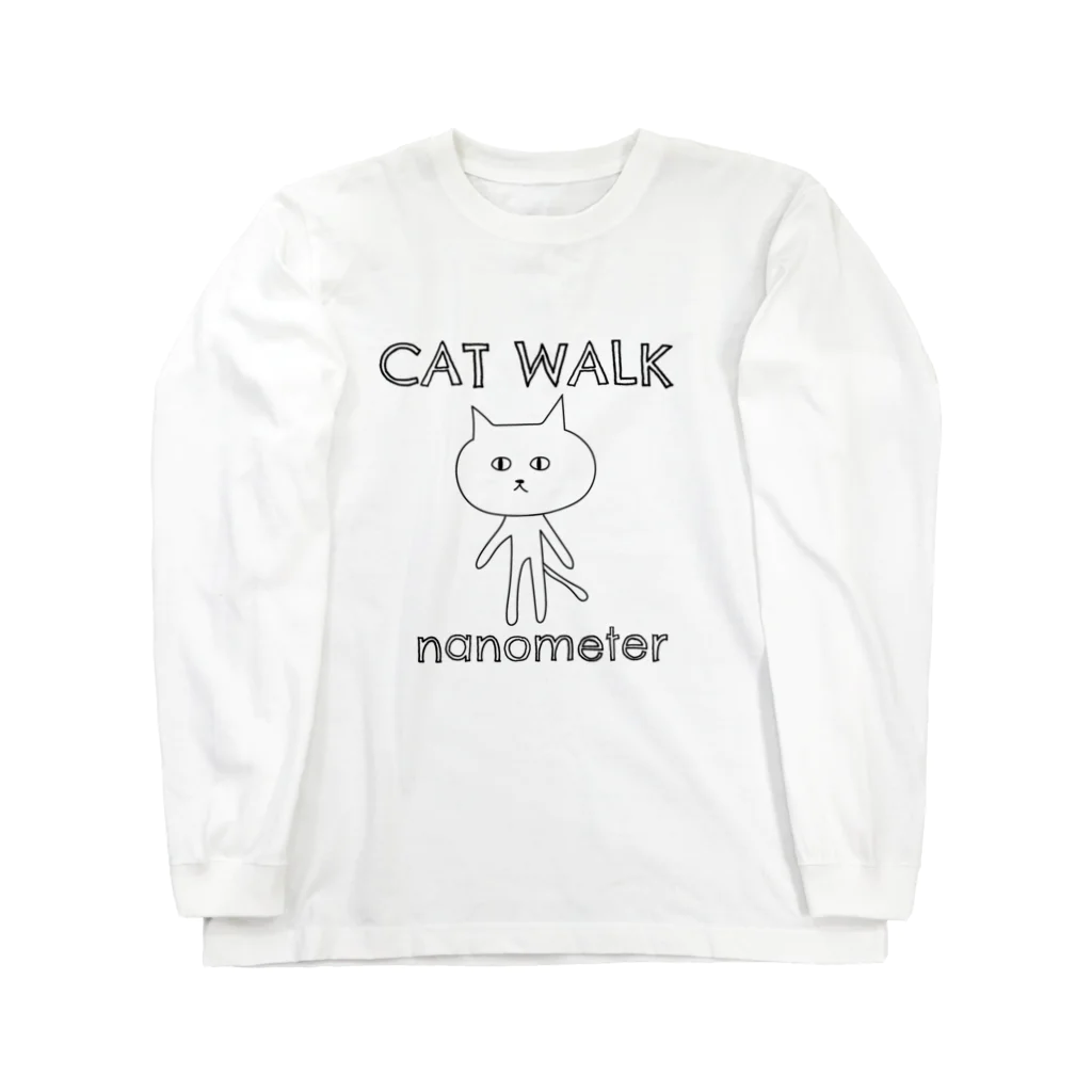 nanometerのnanometer『CAT WALK』ロングTシャツ ロングスリーブTシャツ