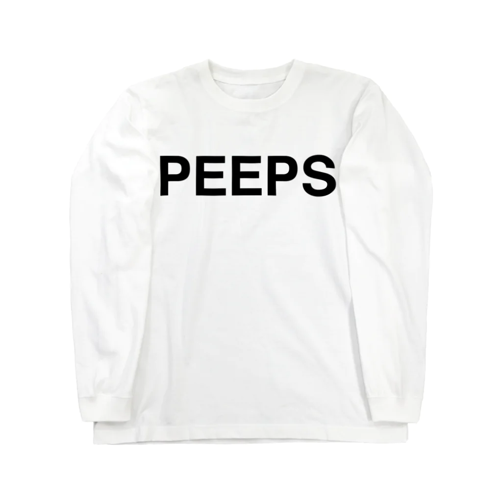 TOKYO LOGOSHOP 東京ロゴショップのPEEPS-ピープス- ロングスリーブTシャツ