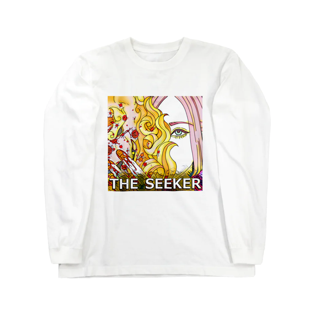 【みるかグッズ②】（SUZURI店）の【THE SEEKER】DbD公式放送掲載アイコン Long Sleeve T-Shirt