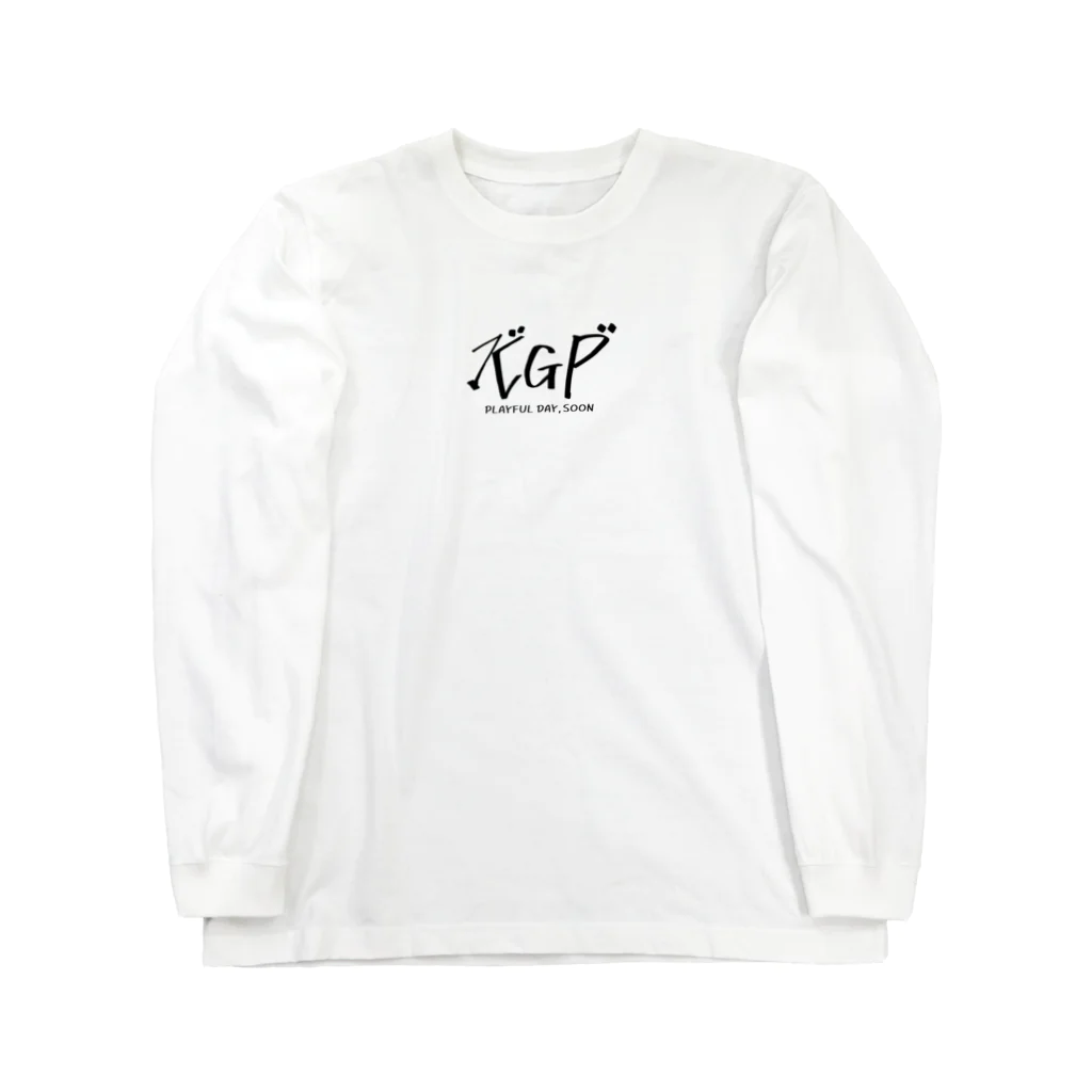 KGP オフィシャルグッズのKGP_Kick_ブラック Long Sleeve T-Shirt