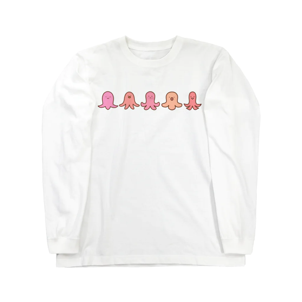 sakumayoshikoのタコさんウインナー Long Sleeve T-Shirt