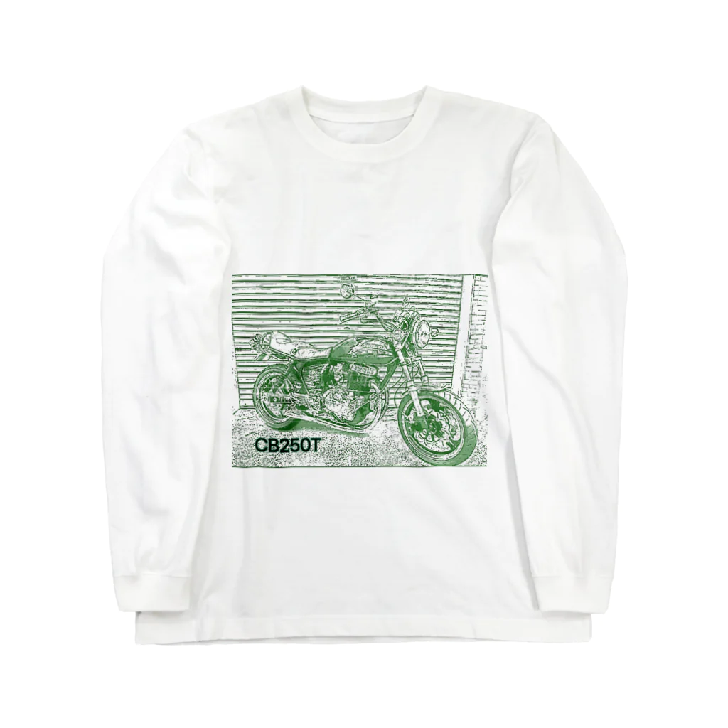 pekevの東京リベンジャーズ　マイキー愛馬バブ（CB250T）シリーズ Long Sleeve T-Shirt