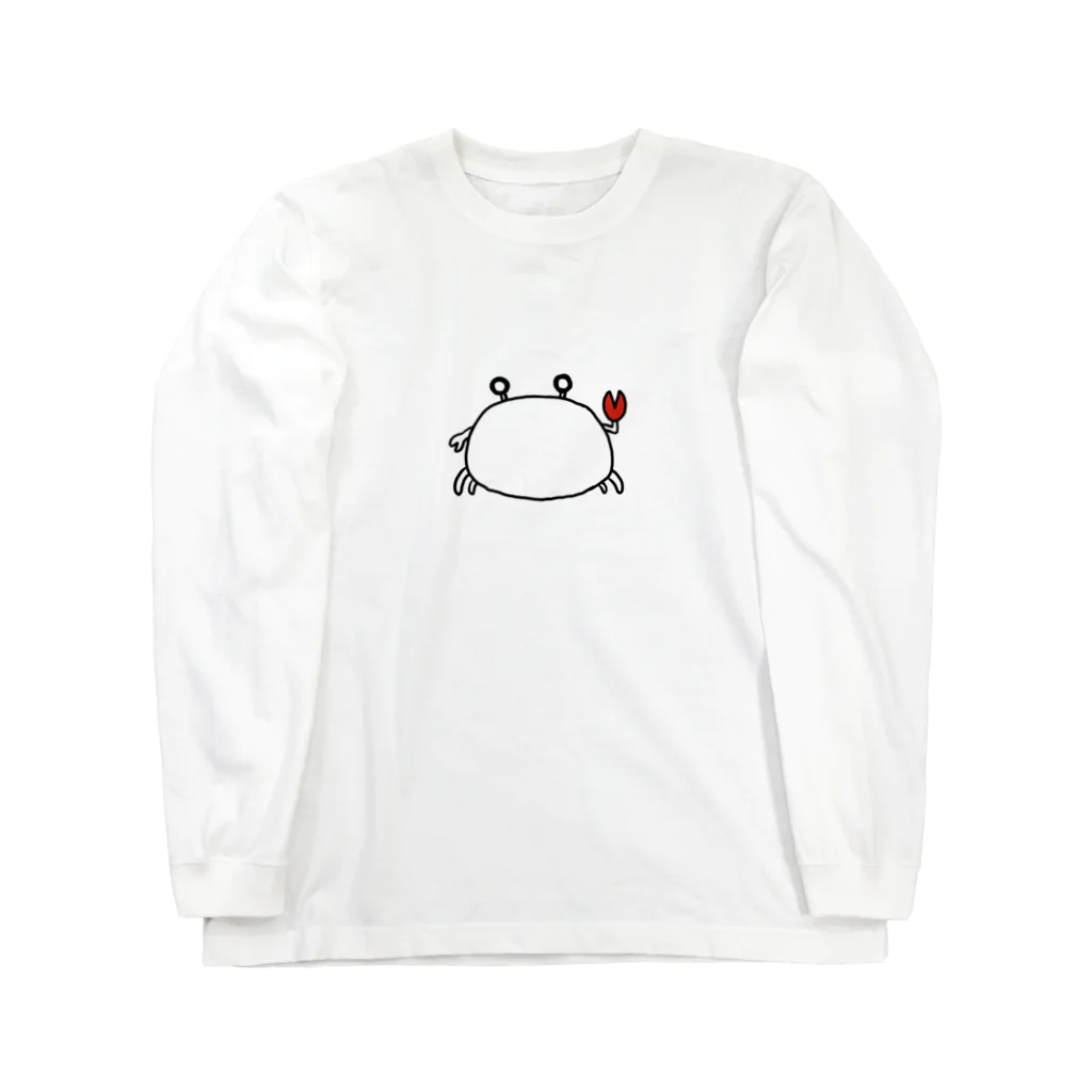 裸足のジョニーのかに Long Sleeve T-Shirt