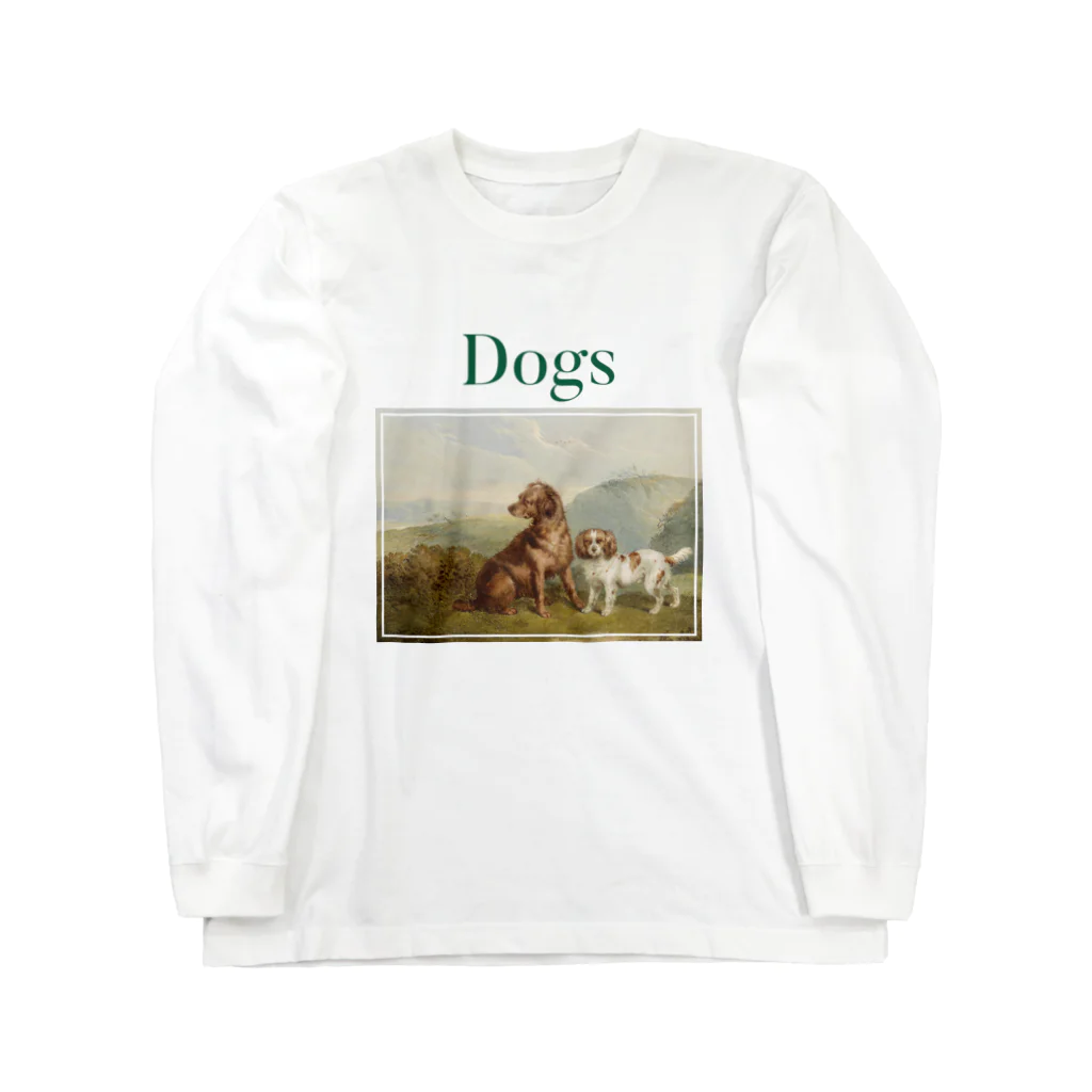 Parallel Imaginary Gift ShopのLakeside Dog Community Park Long Sleeve T-Shirt