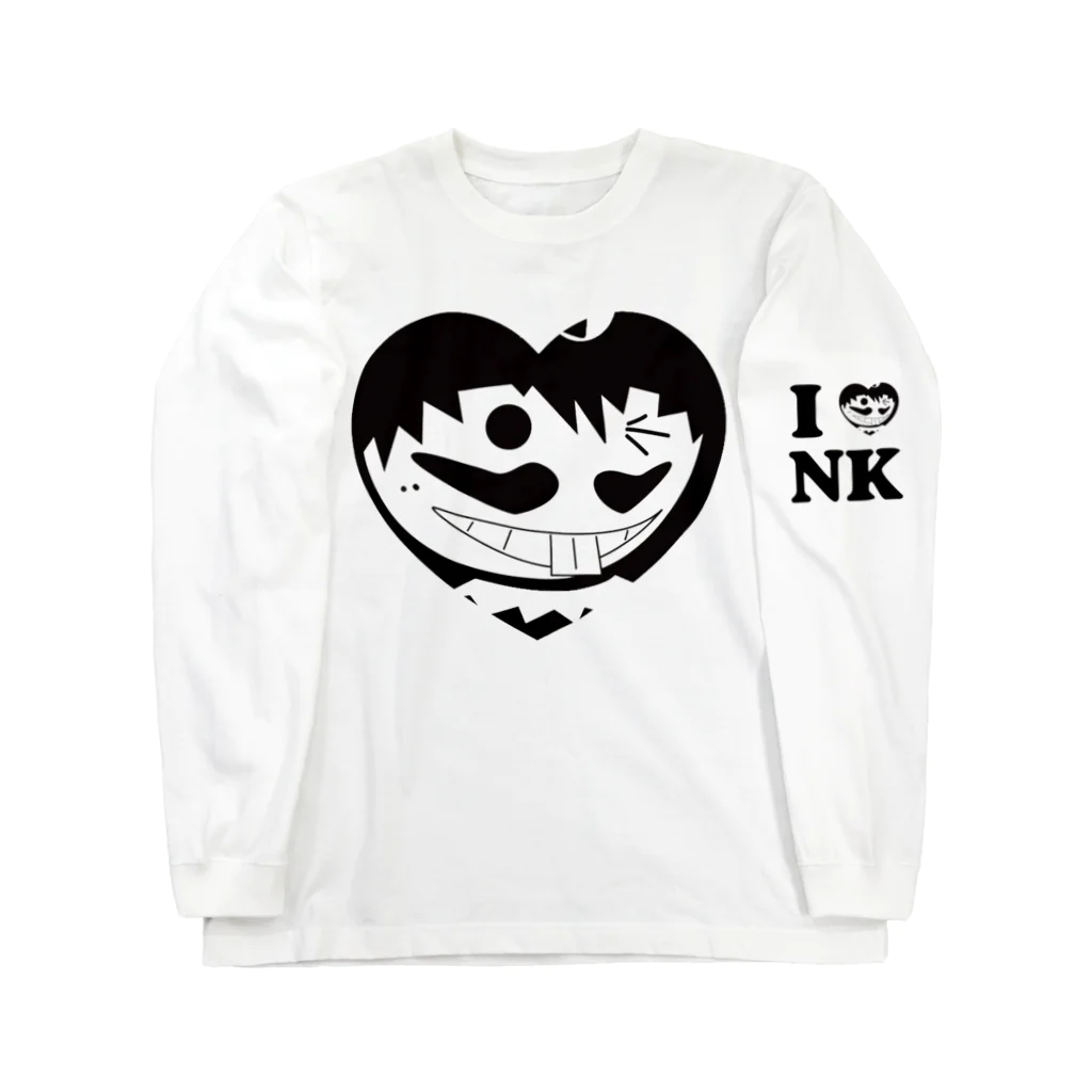 THENATURALKILLERSオンデマンドのI♡NK ハート Long Sleeve T-Shirt