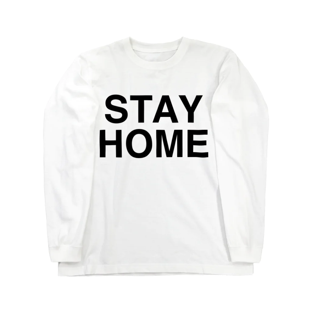 TOKYO LOGOSHOP 東京ロゴショップのSTAY HOME-ステイホーム- Long Sleeve T-Shirt