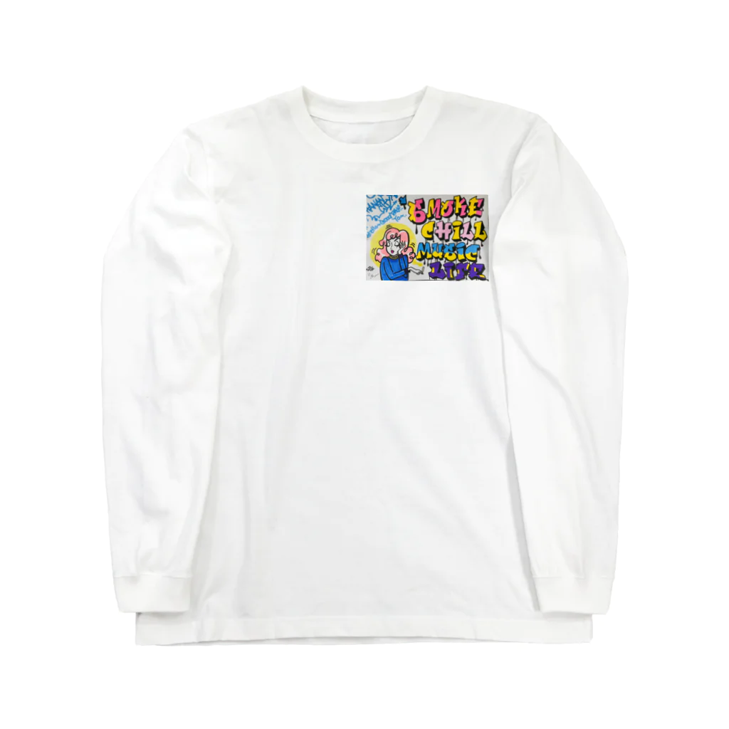 AsakaOsakaの月と太陽 Long Sleeve T-Shirt