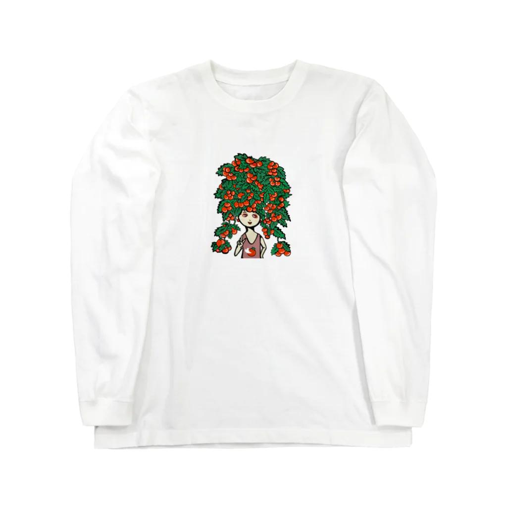 magarimichiのあいらぶとまとちゃん Long Sleeve T-Shirt