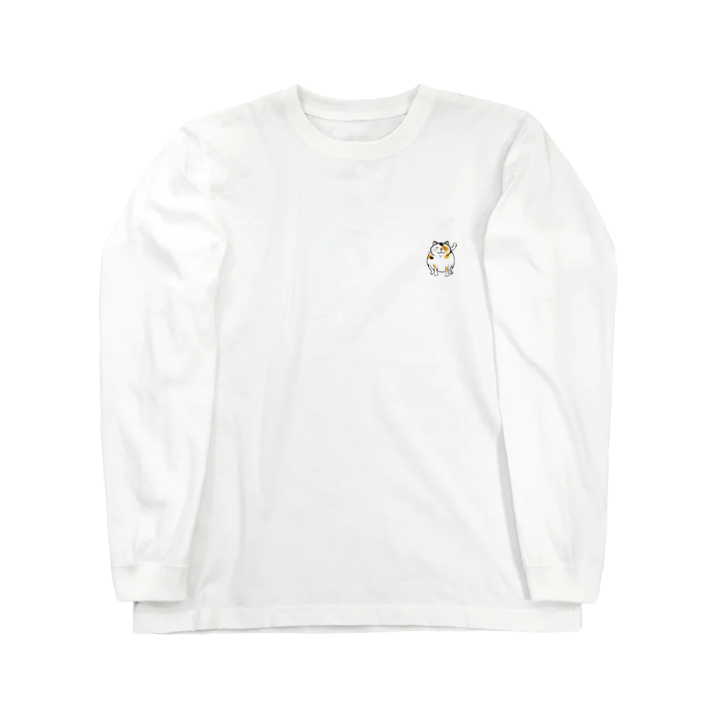 ハチミツラジかルのでぶねこ Long Sleeve T-Shirt