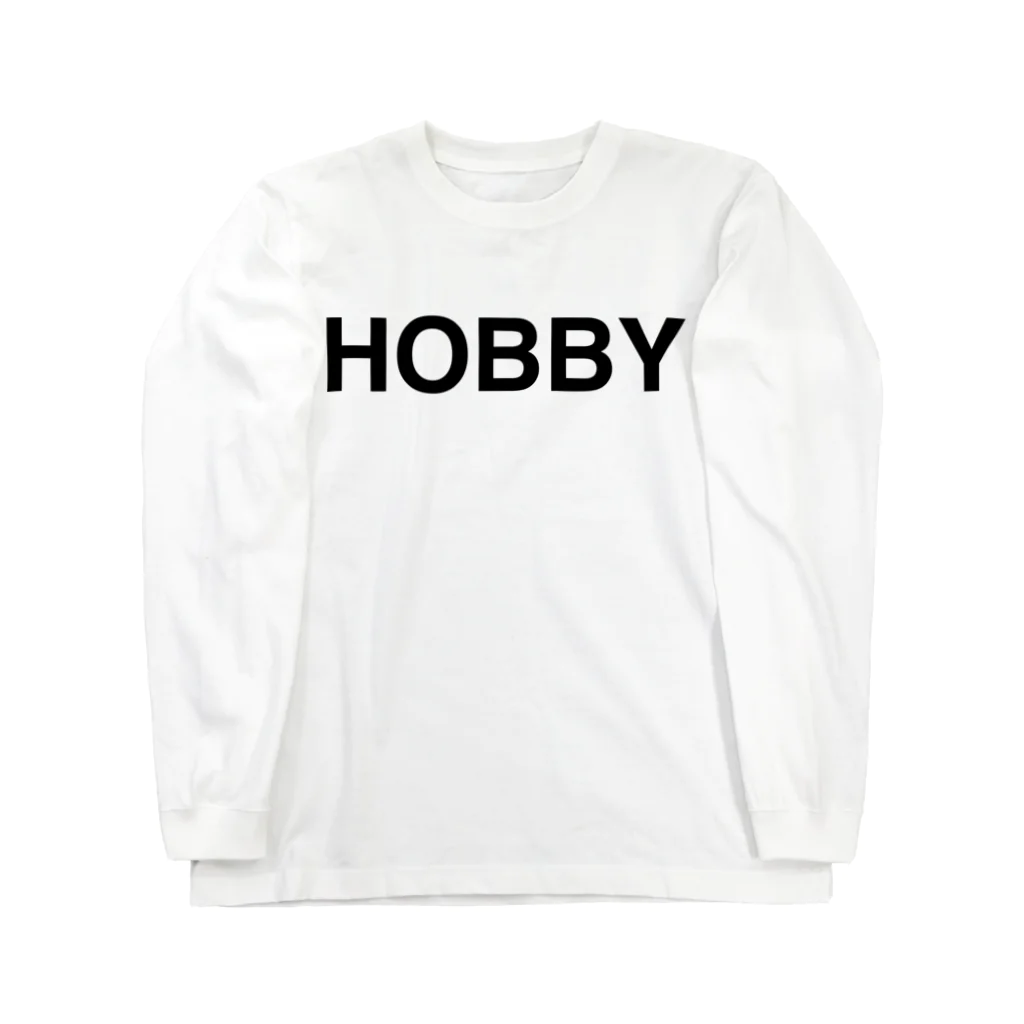 TOKYO LOGOSHOP 東京ロゴショップのHOBBY-ホビー- Long Sleeve T-Shirt