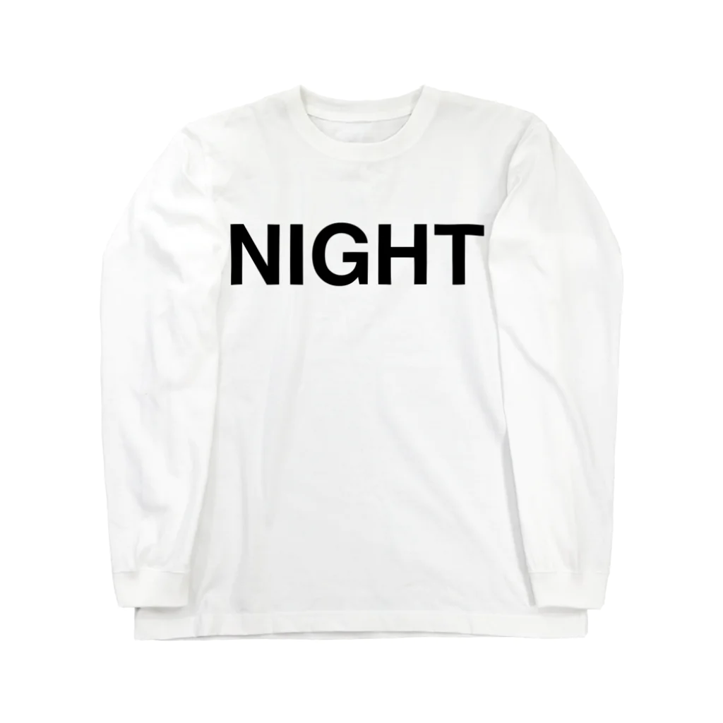 TOKYO LOGOSHOP 東京ロゴショップのNIGHT-ナイト- Long Sleeve T-Shirt