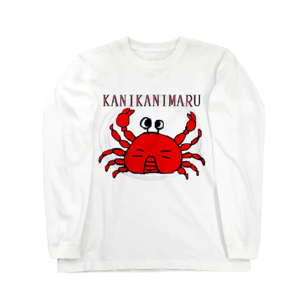 KANIKANIMARUのカニカニまる ロングスリーブTシャツ