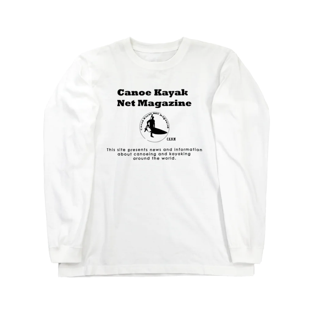 CK & outdoorマガジン店のCKNMmonoロゴ Long Sleeve T-Shirt