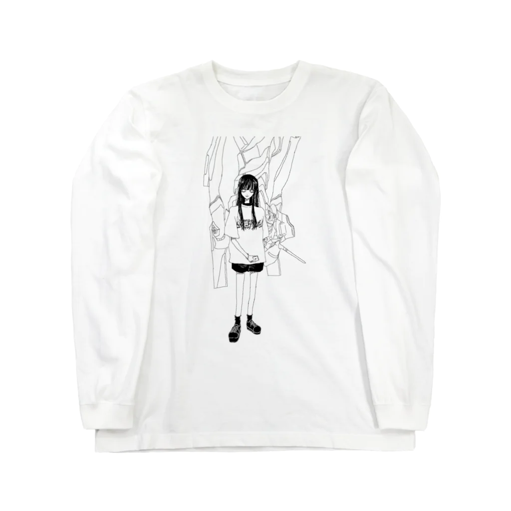 湯たんぽの@ Long Sleeve T-Shirt