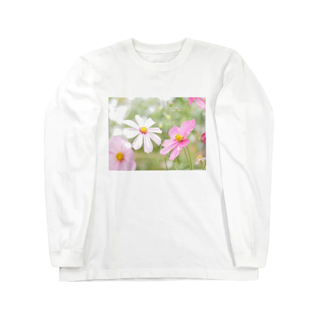 scent of colorsのcosmos 《digital》 ロングスリーブTシャツ