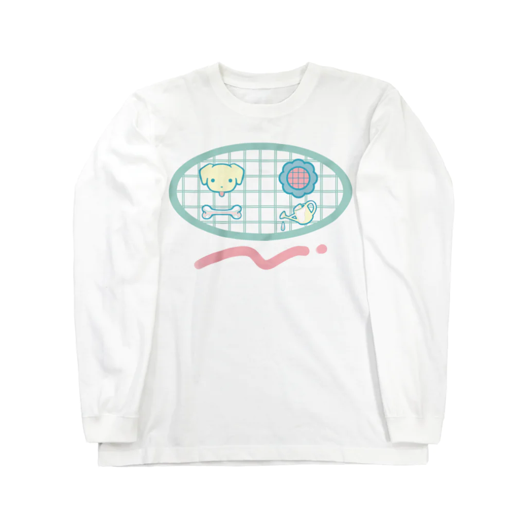 Tomei_Ningenのおだやかな時間　いぬ Long Sleeve T-Shirt