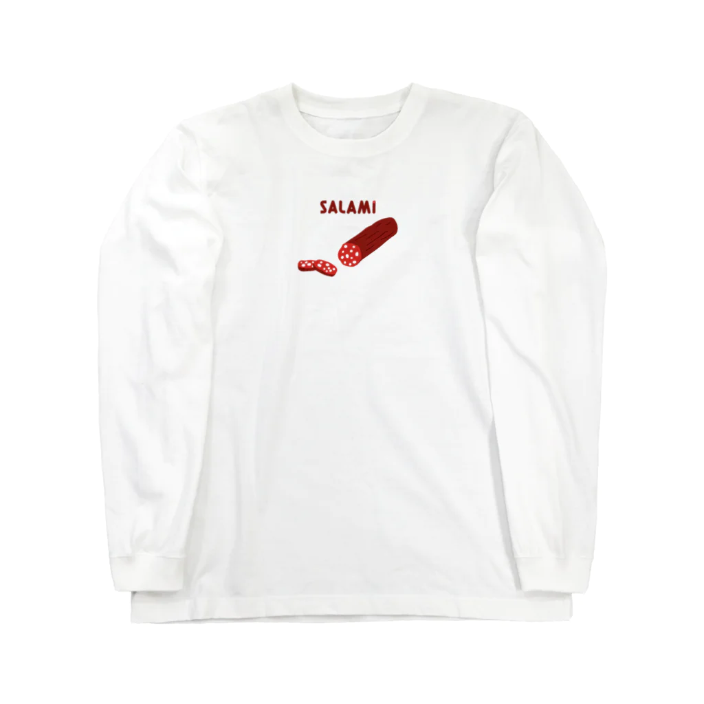 PokuStarのサラミT Long Sleeve T-Shirt