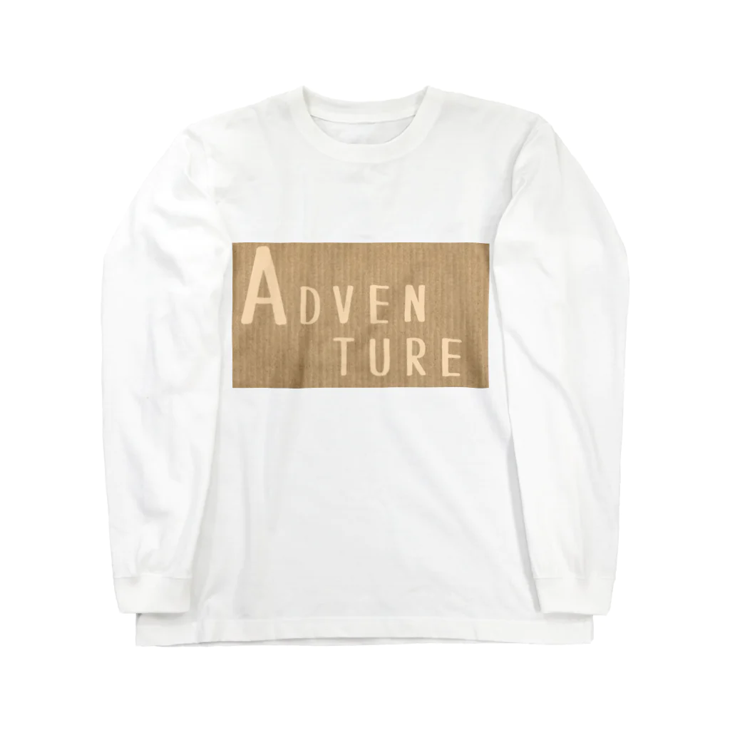 箱置き場のADVENTURE ロングスリーブTシャツ