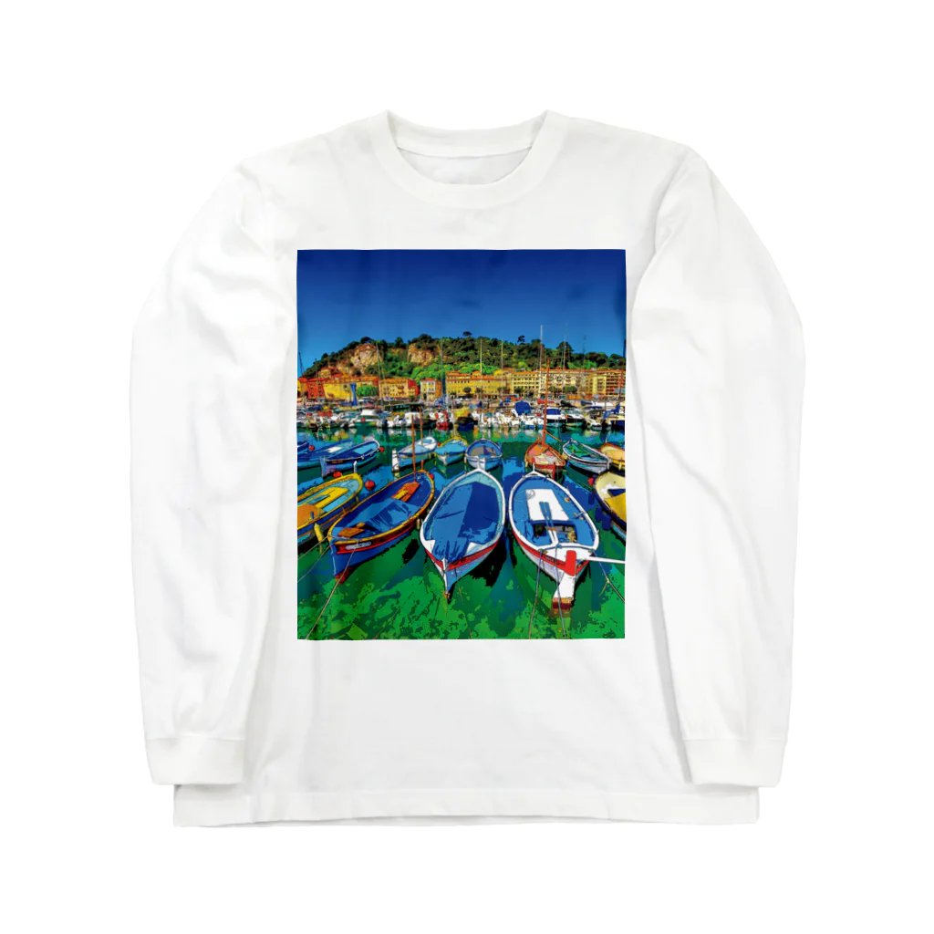 GALLERY misutawoのフランス コート・ダジュール Long Sleeve T-Shirt