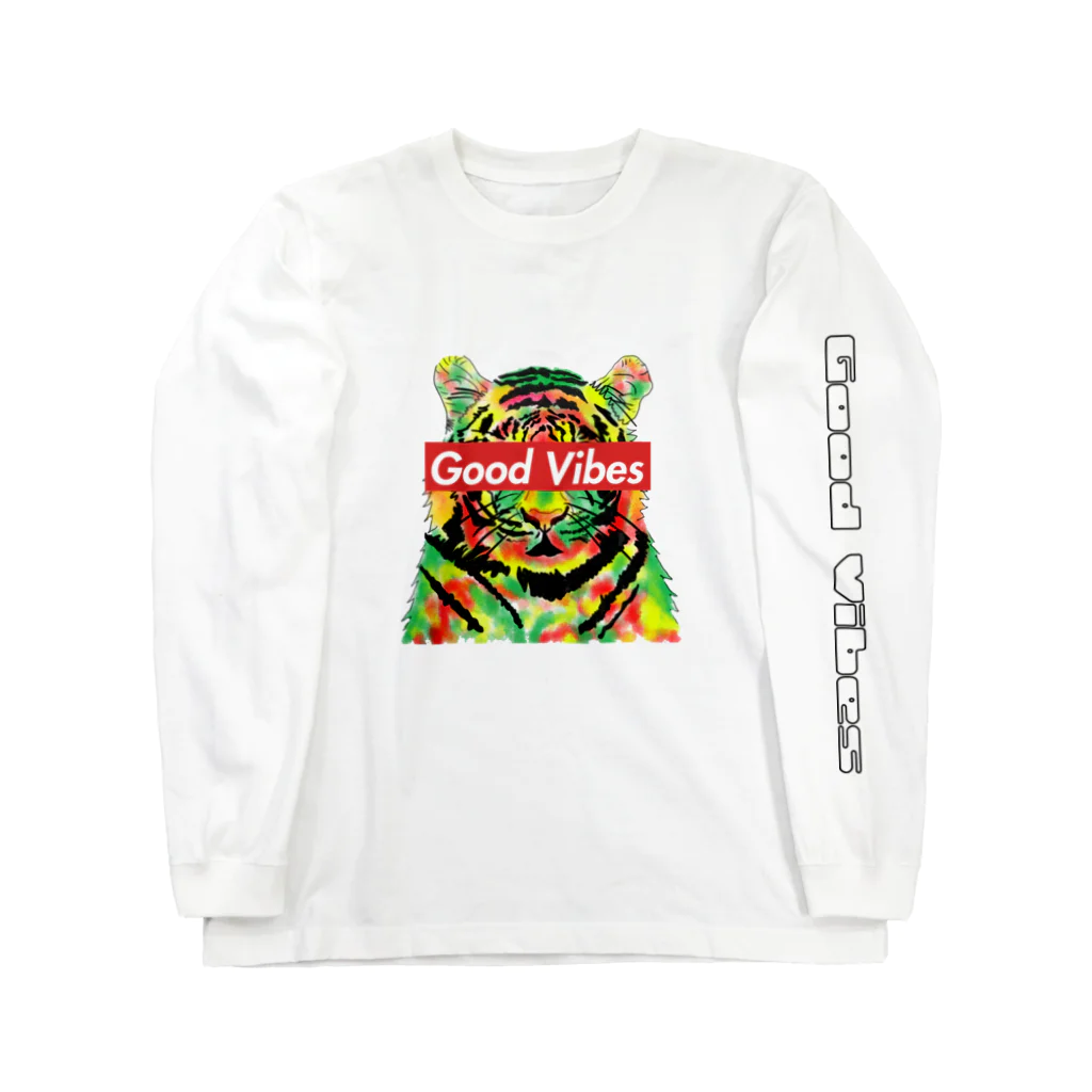 K-PLANETのGood Vibes Tiger ロングスリーブTシャツ