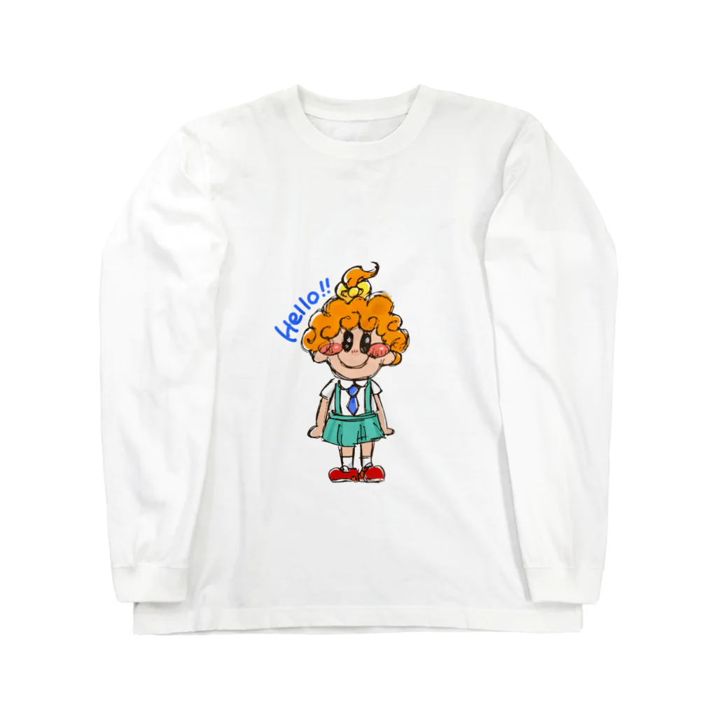 SnowのHELLO！ ロングスリーブTシャツ