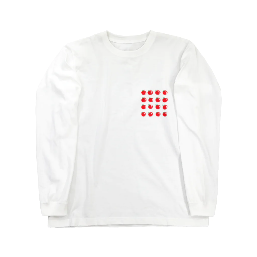 可愛いがイチバン。のトマト とまと tomato Long Sleeve T-Shirt