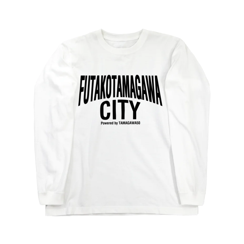 たまがわ50のFUTAKOTAMAGAWA CITY Long Sleeve T-Shirt