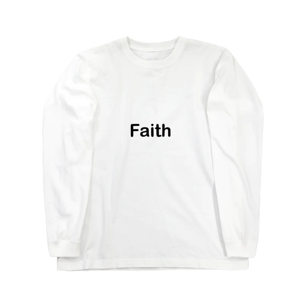 faithのFaithロゴT ロングスリーブTシャツ