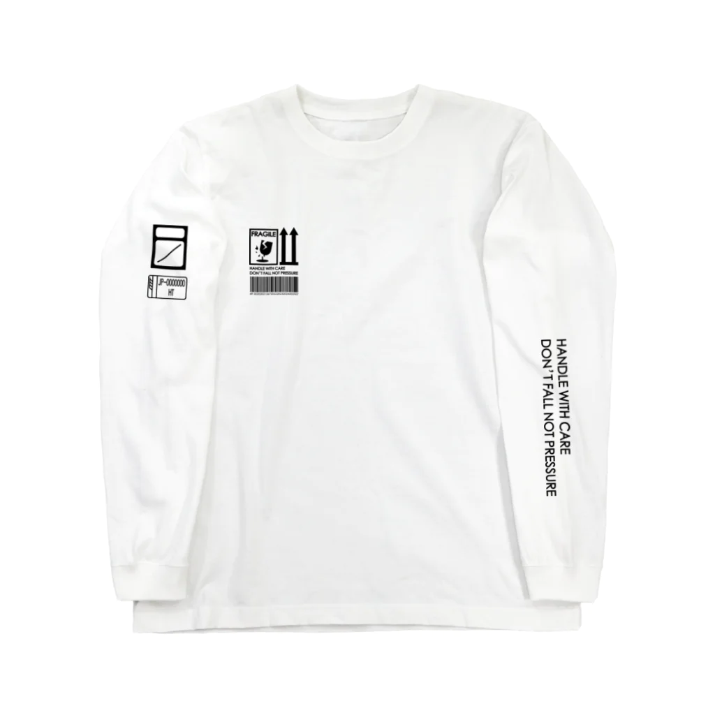 TSUKIKOU SHOP のFRAGILE Long Sleeve T-Shirt