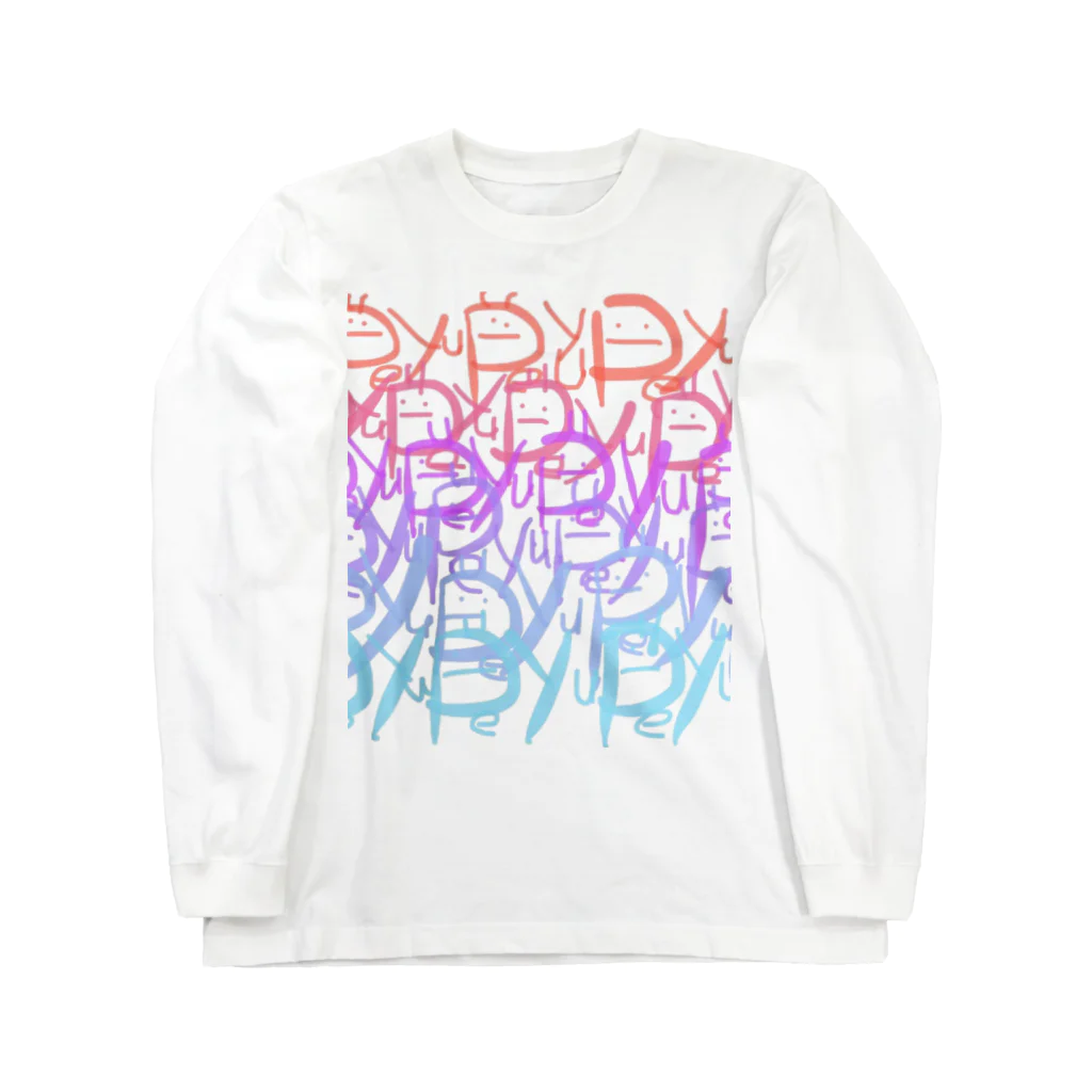 オリジナルショップ  yupeのyupe＼整列／ Long Sleeve T-Shirt