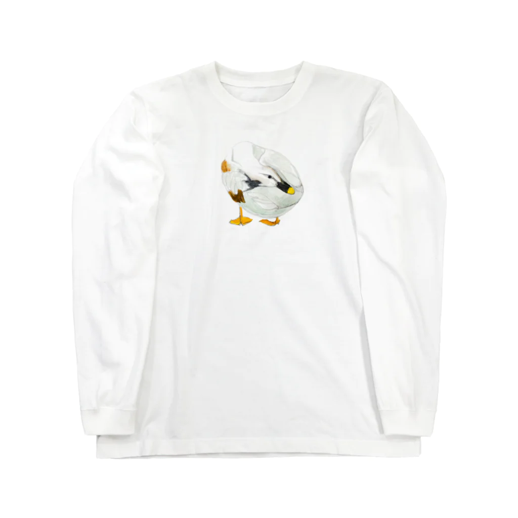 ゆずずショップのカモ Long Sleeve T-Shirt