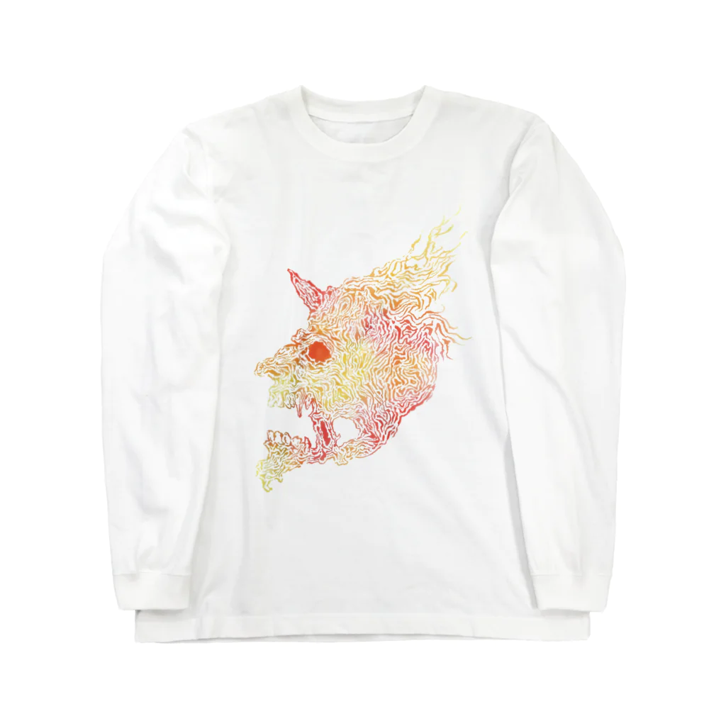 こころころぽっくるの妖髑髏グッズ第二弾 Long Sleeve T-Shirt