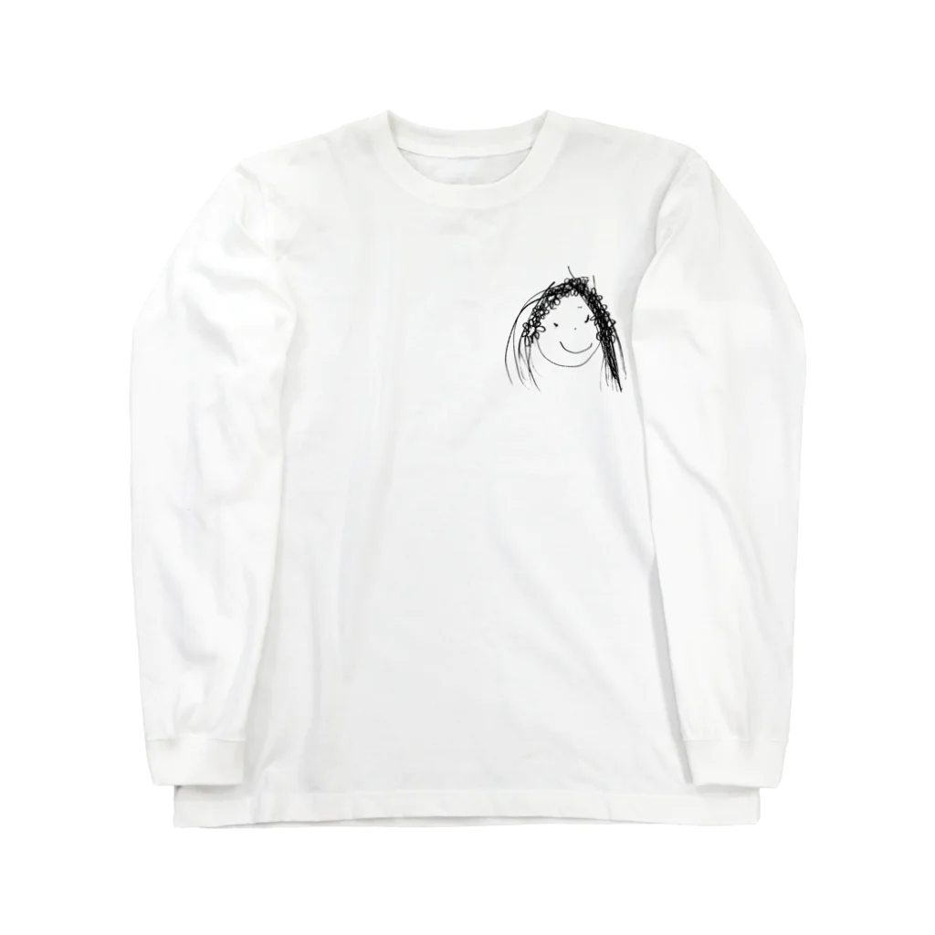 心ばかり　cocorobakariのママ Long Sleeve T-Shirt