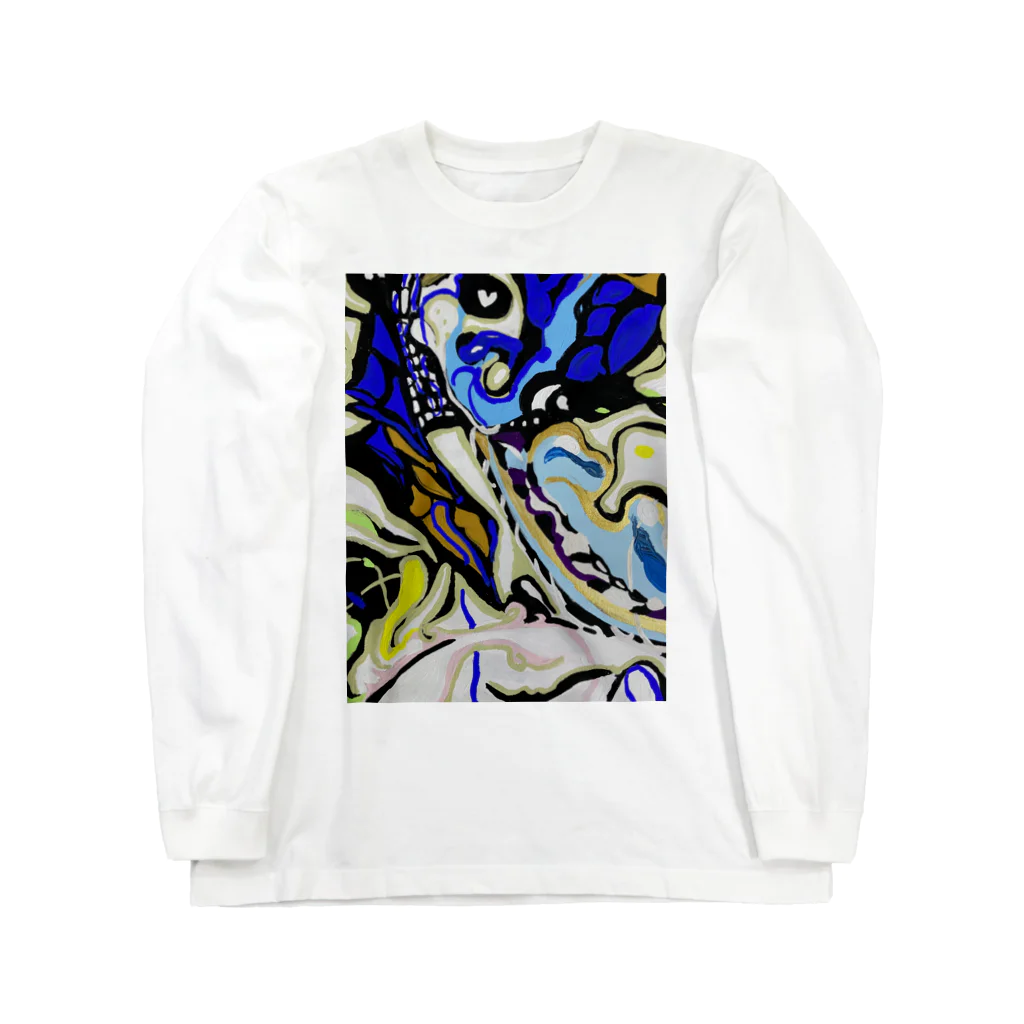 NIL の絵画風　18 Long Sleeve T-Shirt