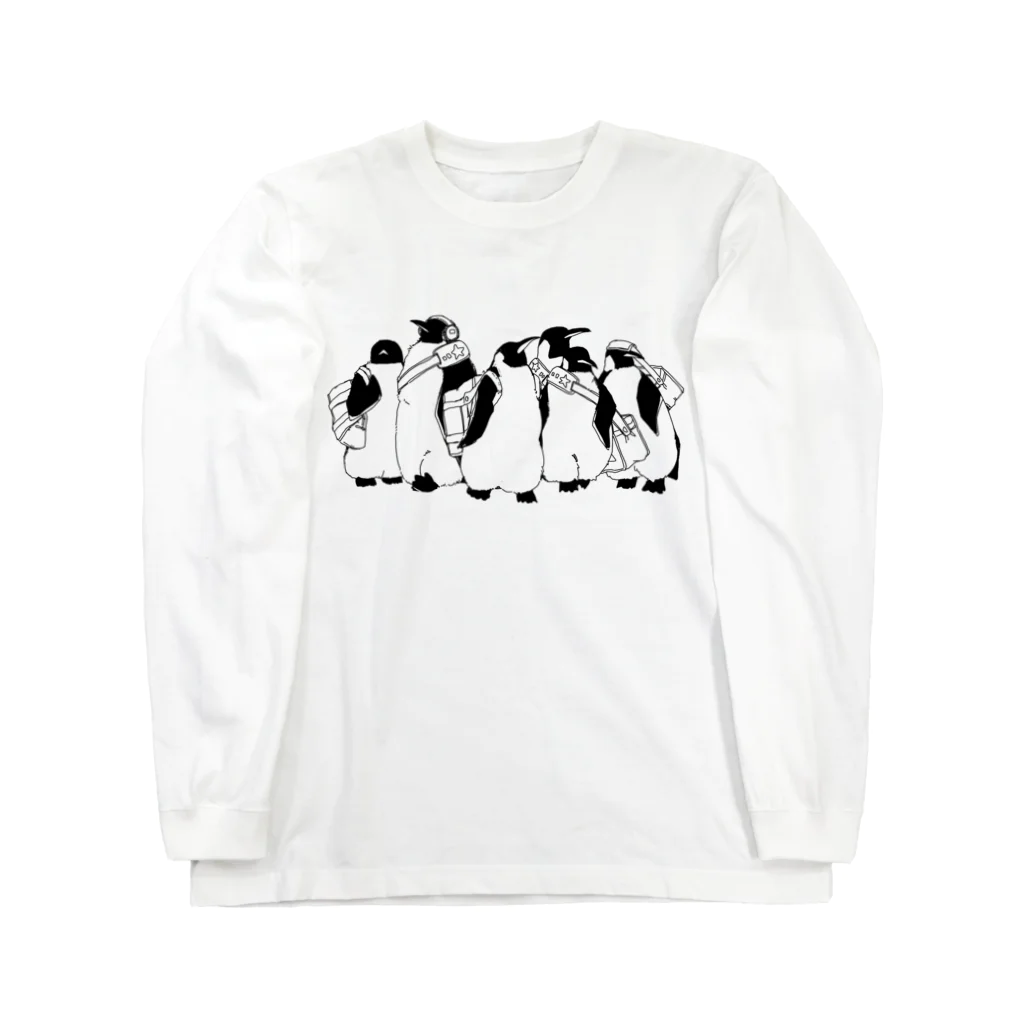 shimewoの部活帰りのペンギンたち Long Sleeve T-Shirt