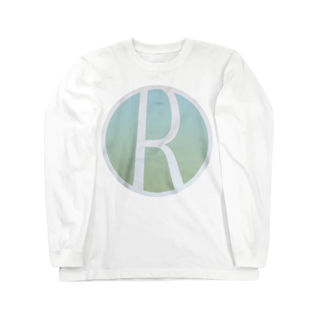 REST IN RECORDSのレストインレコーズ | レーベルロゴ | オフィシャルカラー Long Sleeve T-Shirt