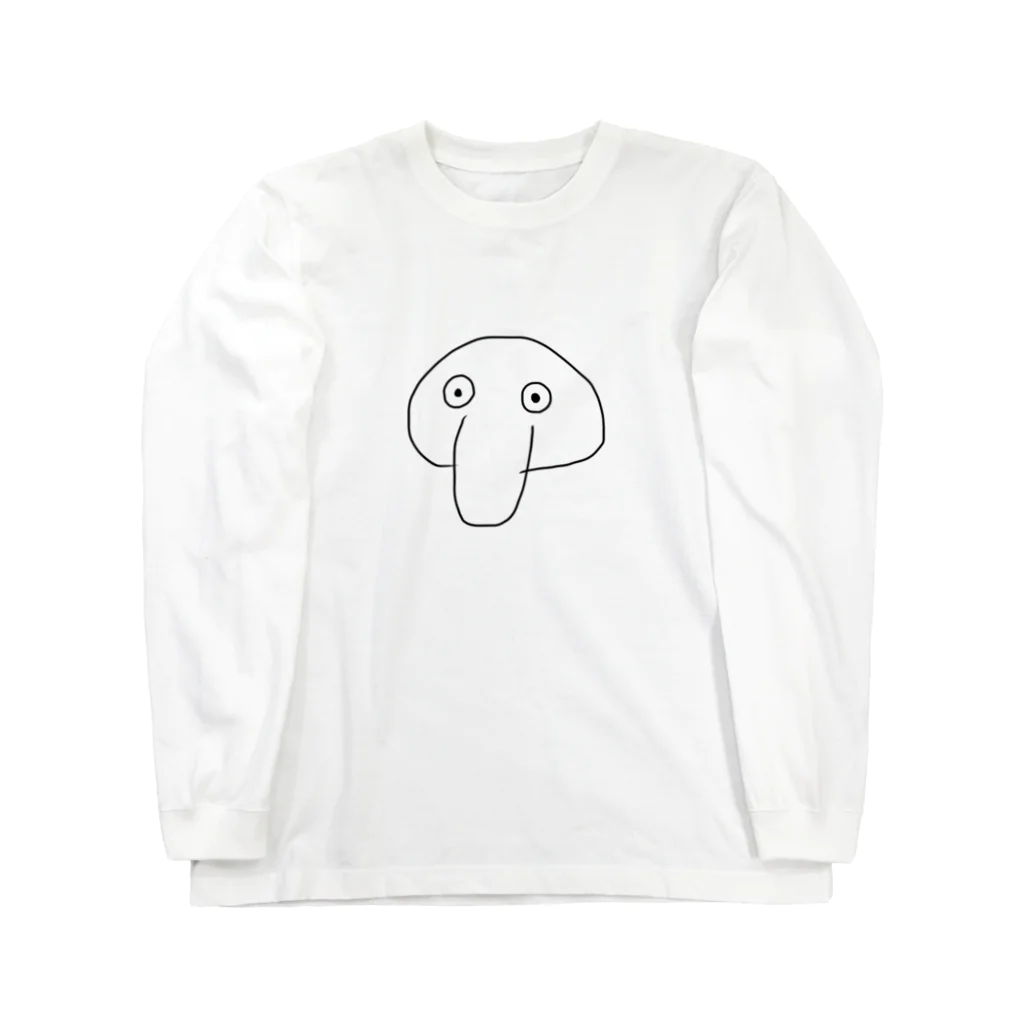 YorokonbuPのぞうさん Long Sleeve T-Shirt