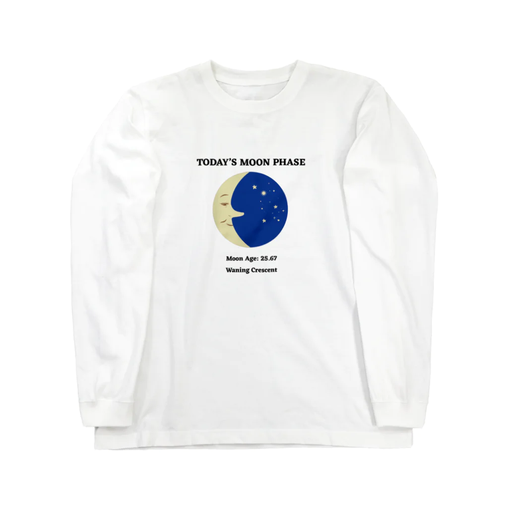 PAPER MOON STUDIOの三日月ロンT ロングスリーブTシャツ