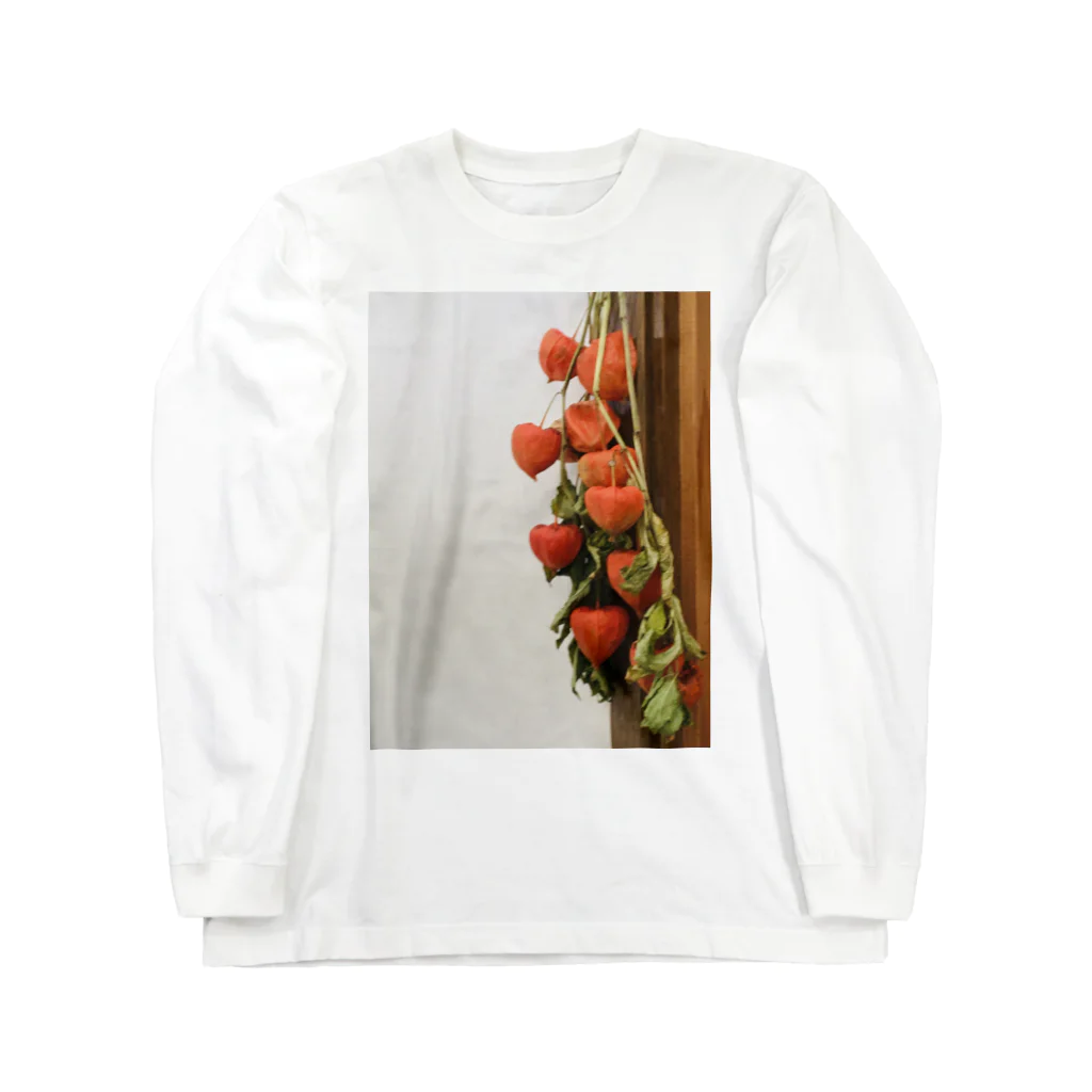 九月の鬼灯 Long Sleeve T-Shirt