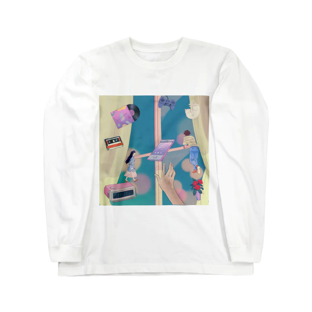 𝙈𝙊𝙈𝙊'𝙨 𝙎𝙝𝙤𝙥のanime #02 Long Sleeve T-Shirt