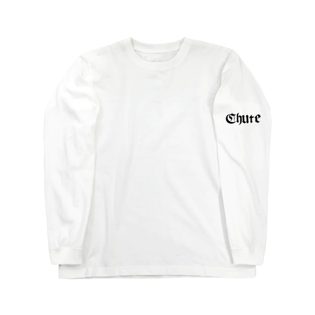 Chuteのちゅて-ロゴ ロングスリーブTシャツ