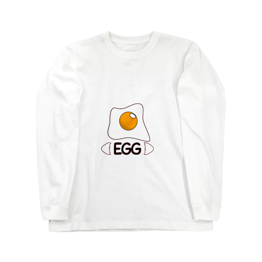 🕷Ame-shop🦇のthe EGG Long Sleeve T-Shirt