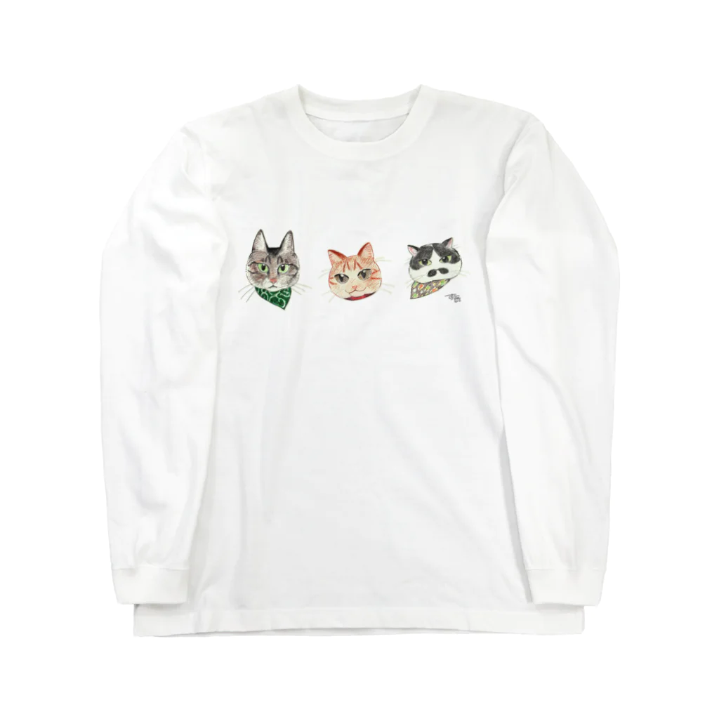 suwamiSHOP SUZURIのねこたち Long Sleeve T-Shirt