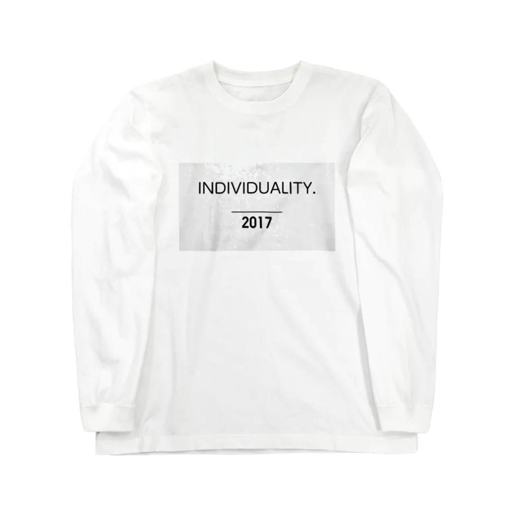 INDIVIDUALITYの2017コレクション ロングスリーブTシャツ